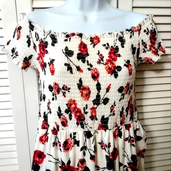 J for Justify Romantic Summer High Low Dress, size M, Floral Print - Picture 2 of 12